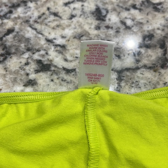 Vintage Victoria Secret Underwear Neon/Lime Green Brand New Date 10/03 - Picture 3 of 4